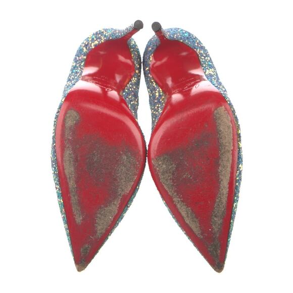 ❤️Christian Louboutin Glitter So Kate Pumps❤️ - Picture 5 of 5